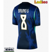 Brazil Bruno Guimaraes #8 Replica Away Shirt Ladies World Cup 2026 Short Sleeve